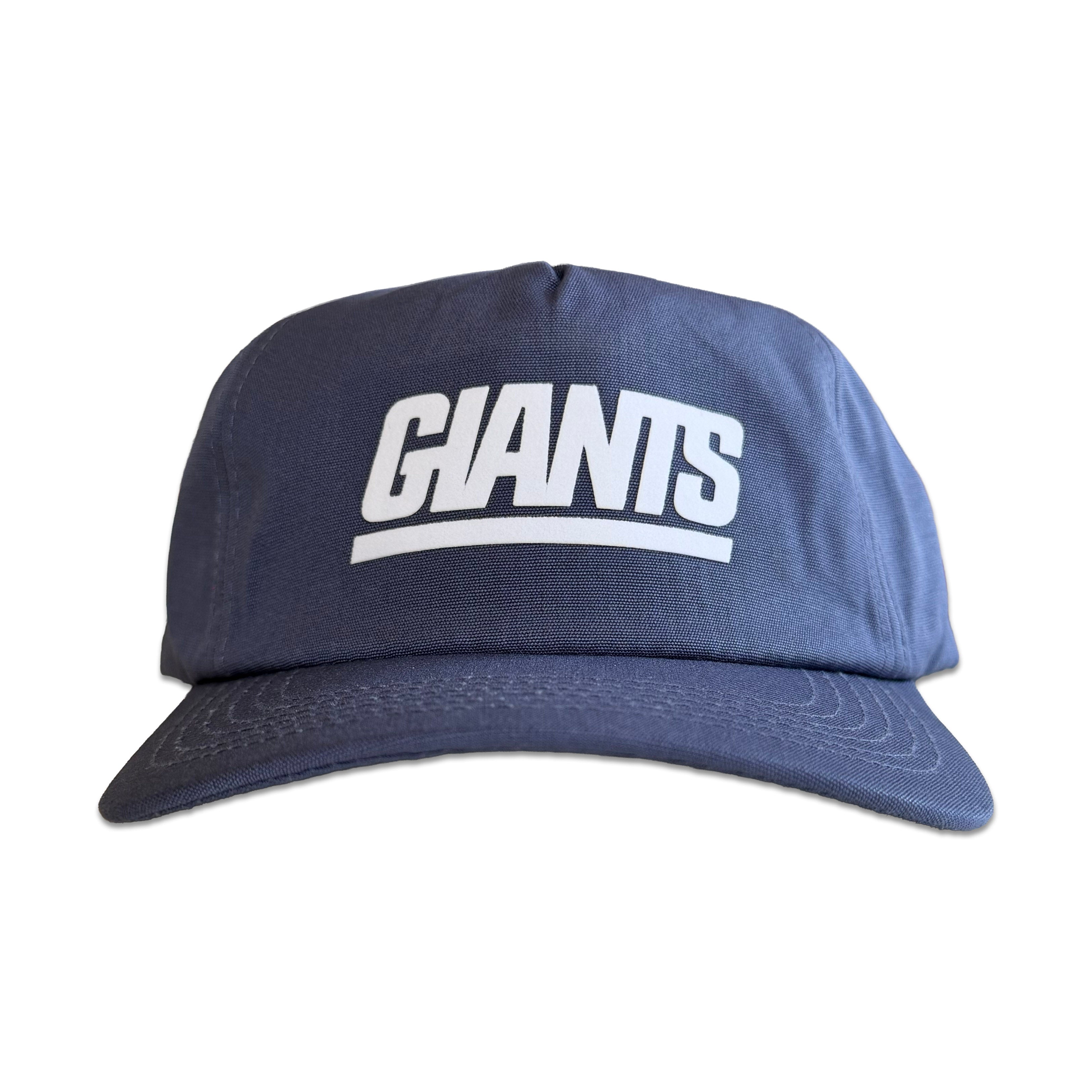 Vintage New York Giants Hat | Navy 5 Panel Snapback Hat