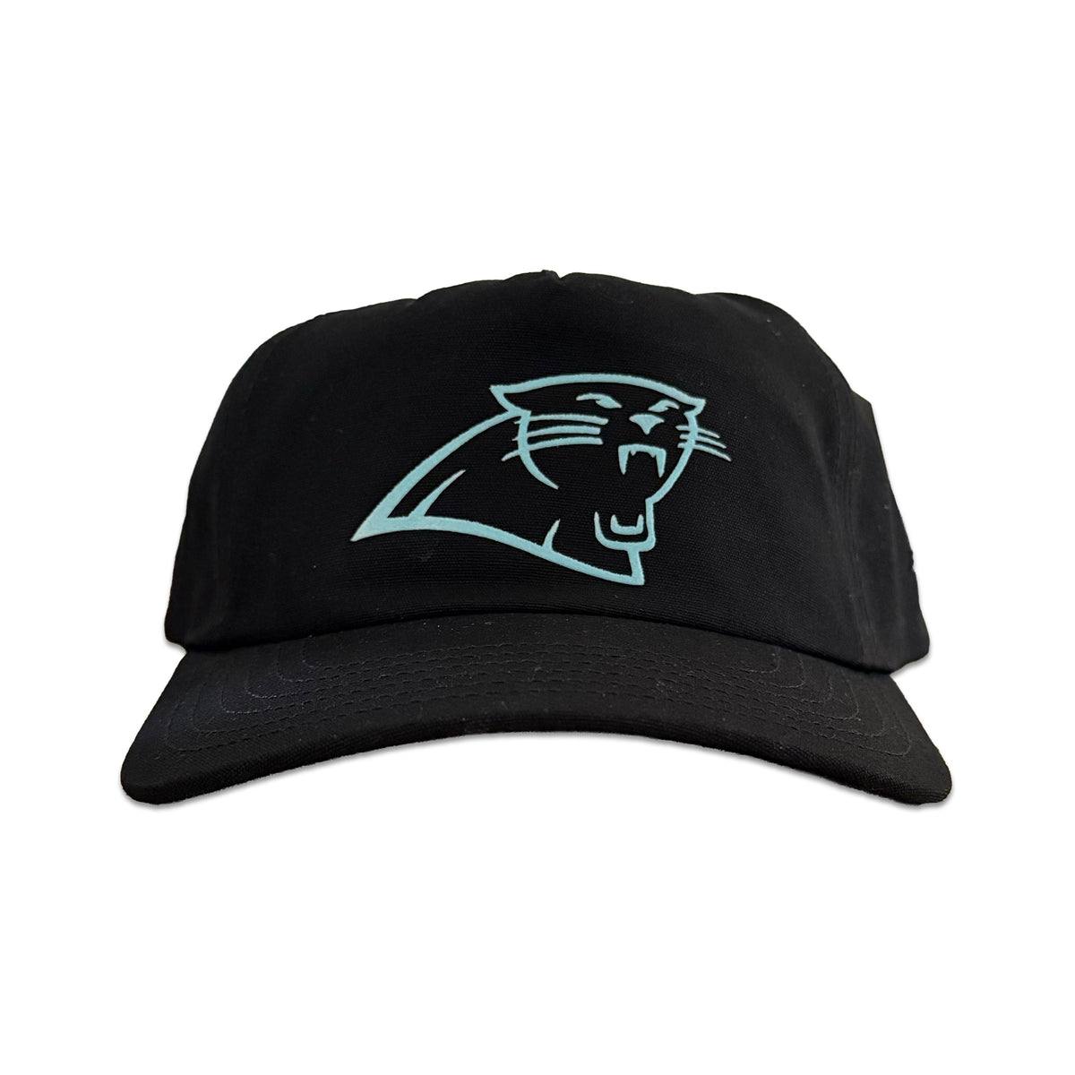 Vintage Carolina Panthers Hat | 5 Panel Black Snapback Hat