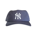 Vintage New York Yankees Hat | 5 Panel Snapback Hat in navy with white Yankees logo, by My Store for Home page and Baseball collection