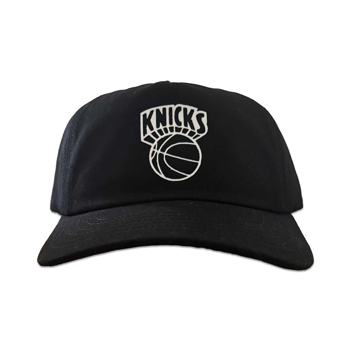 Vintage New York Knicks Hat | 5 Panel Snapback Black Inverse Hat