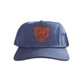 Vintage Chicago Bears Hat | 5 Panel Snapback Hat, navy blue hat with orange bear logo by My Store