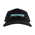 Vintage Carolina Panthers Hat | 5 Panel Black Snapback Wordmark Hat