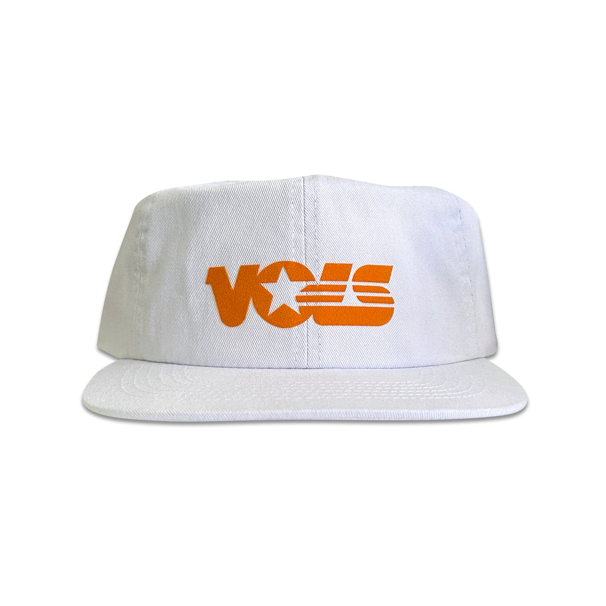 Vintage Tennessee Volunteers 1980's Hat | 6 Panel Snapback Hat, white cap with orange VOLS logo from My Store's Home page and College collection