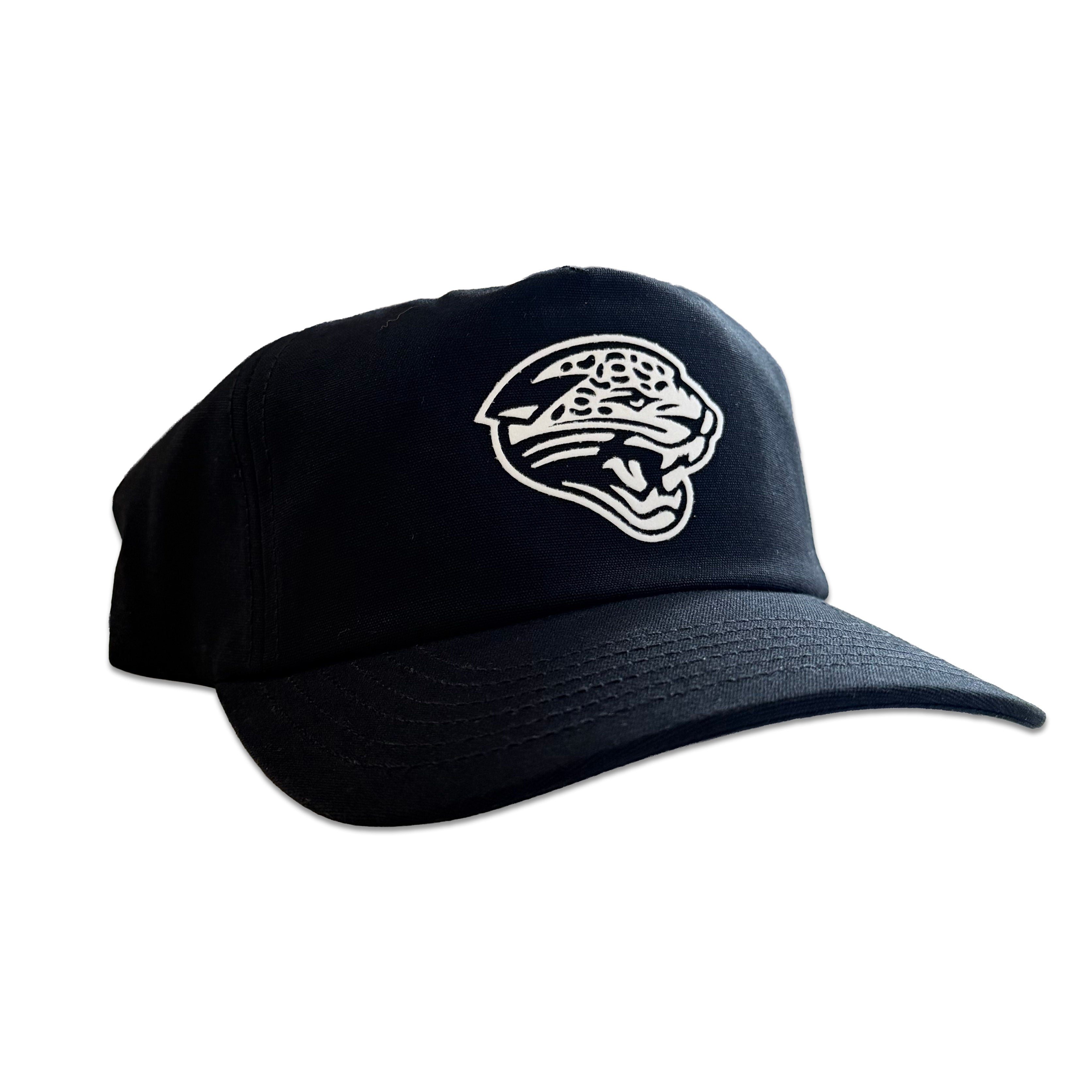 Vintage Jacksonville Jaguars Hat | 5 Panel Black Snapback Hat