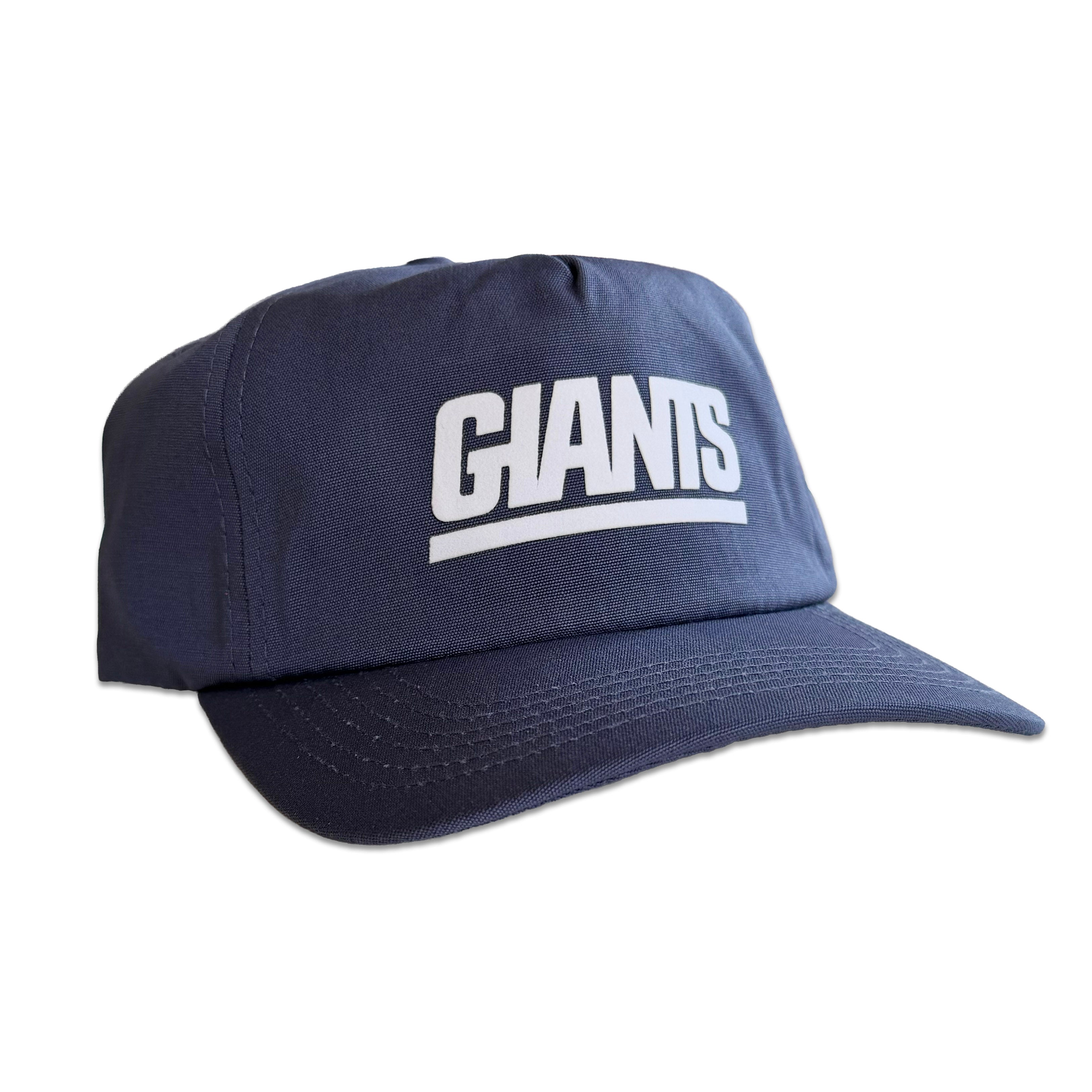 Vintage New York Giants Hat | Navy 5 Panel Snapback Hat