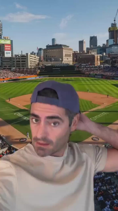 Vintage Detroit Tigers Hat | 5 Panel Snapback Hat