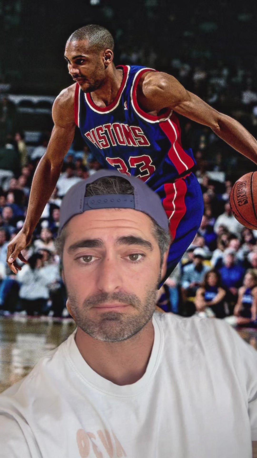 Vintage Detroit Pistons Basketball Hat | 5 Panel Snapback Hat
