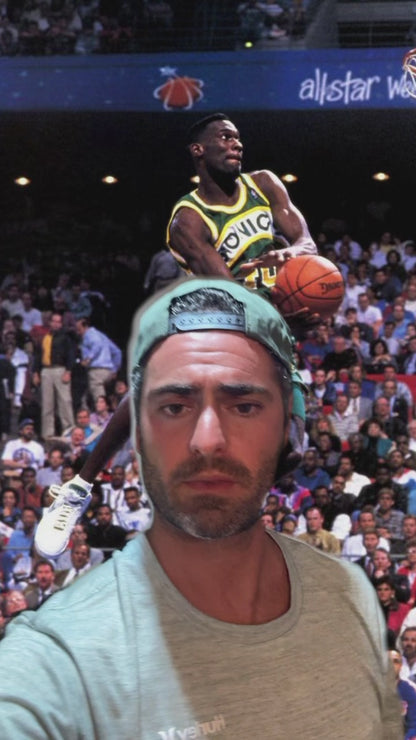 Vintage Seattle Supersonics Hat | 5 Panel Snapback Hat