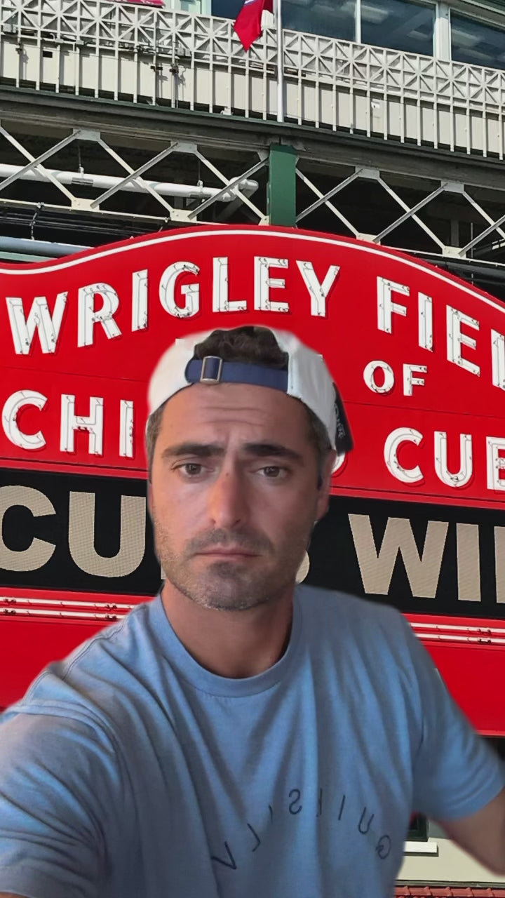 Vintage Chicago Cubs Hat | 6 Panel Strapback Hat