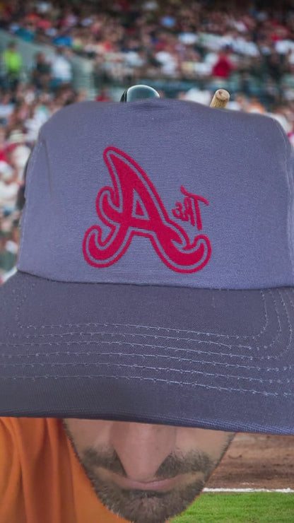 Vintage Atlanta Braves Hat | 5 Panel Snapback Hat