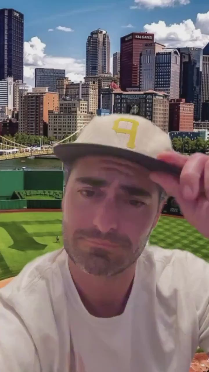 Vintage Pittsburgh Pirates Hat | 6 Panel Strapback Hat